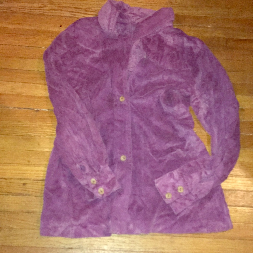 70’s velvet top